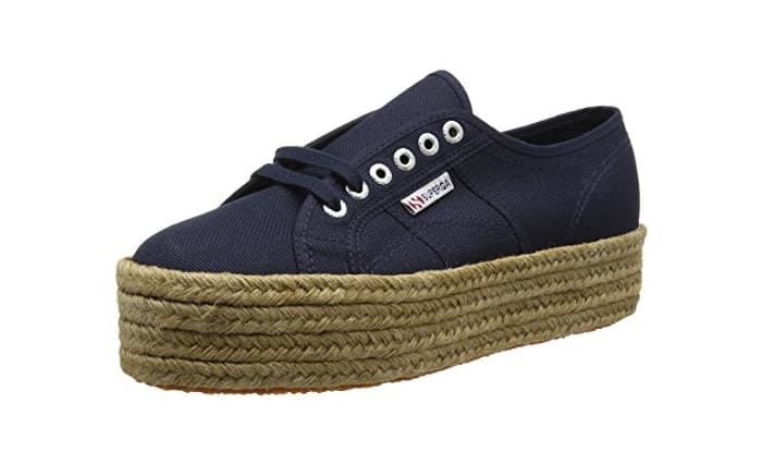 Fashion Superga 2790 COTROPEW - Zapatillas Mujer, Azul