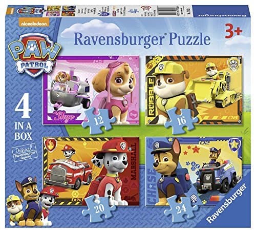 Place Ravensburger - Puzzle 4 in 1, PPL Paw Patrol