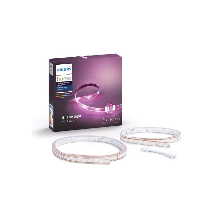 Producto Philips Hue White and Color Ambiance Pack de Lightstrip plus Tira de