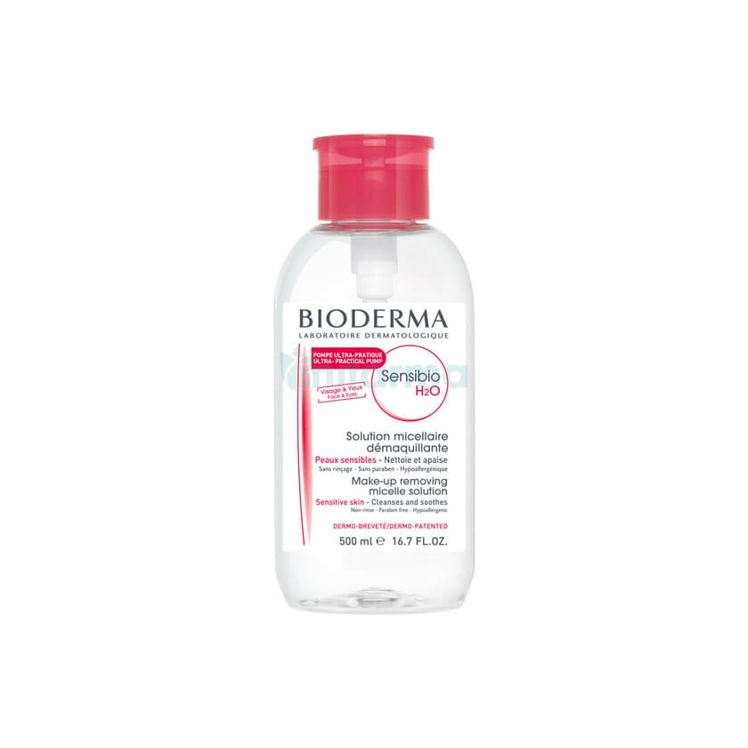 Beauty Bioderma Sensibio H2O Lavado Solución Pump Botella