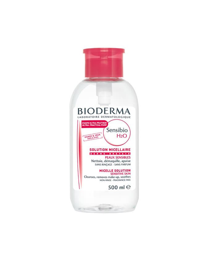 Belleza Bioderma Sensibio H2O Lavado Solución Pump Botella