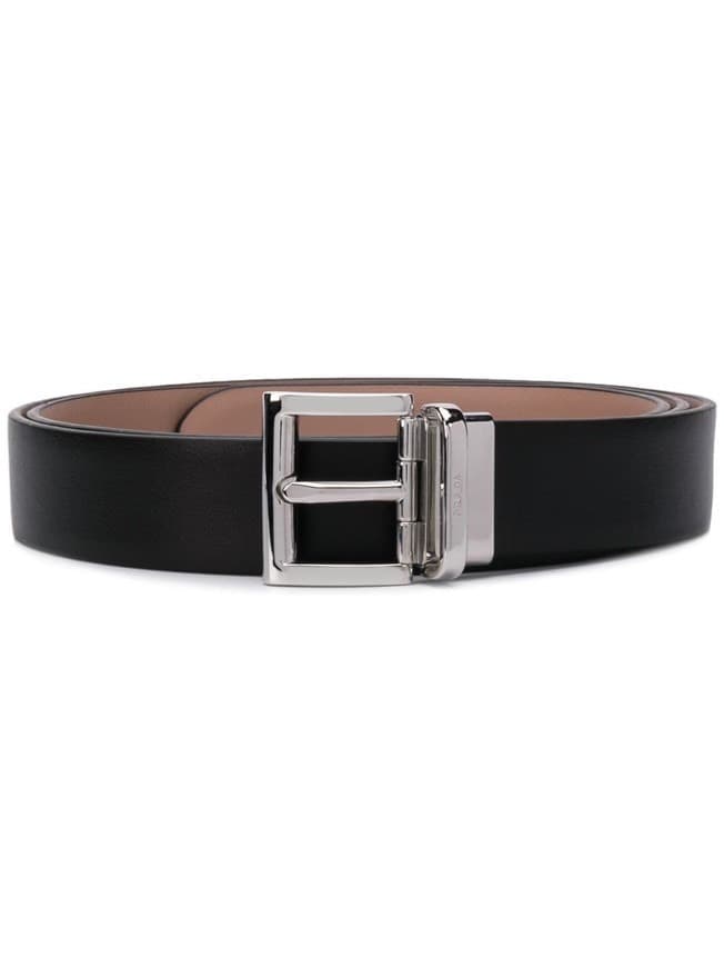 Fashion PRADA square buckle belt