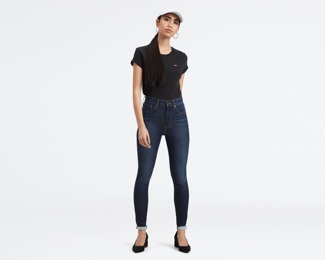 Moda LEVI'S Mile High Super Skinny Jeans (ON THE RISE - BLUE)