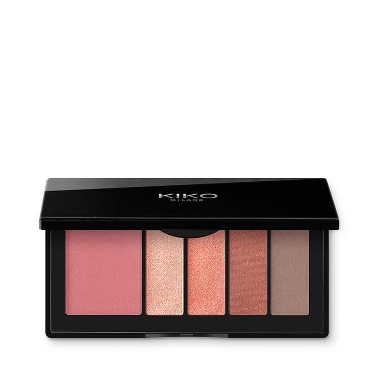 Moda KIKO Smart Eyes and Cheeks Palette - 03 Coral Profusion