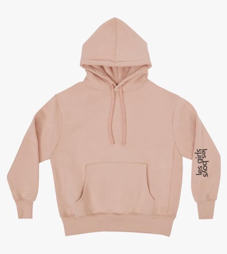 Moda Les Girls Les Boys pink hoodie 