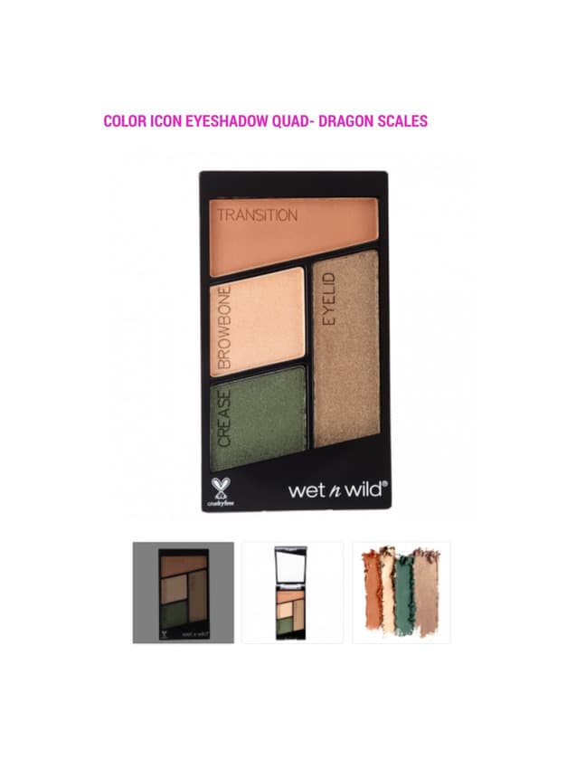 Producto Color Icon Eyeshadow Quad