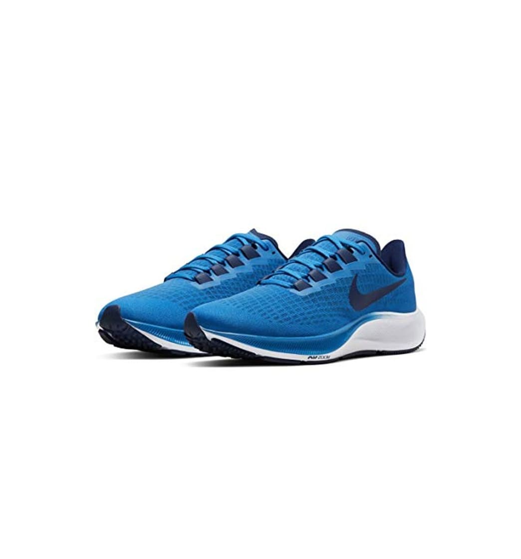 Moda Nike Air Zoom Pegasus 37, Zapatilla de Correr para Hombre, Foto Azul