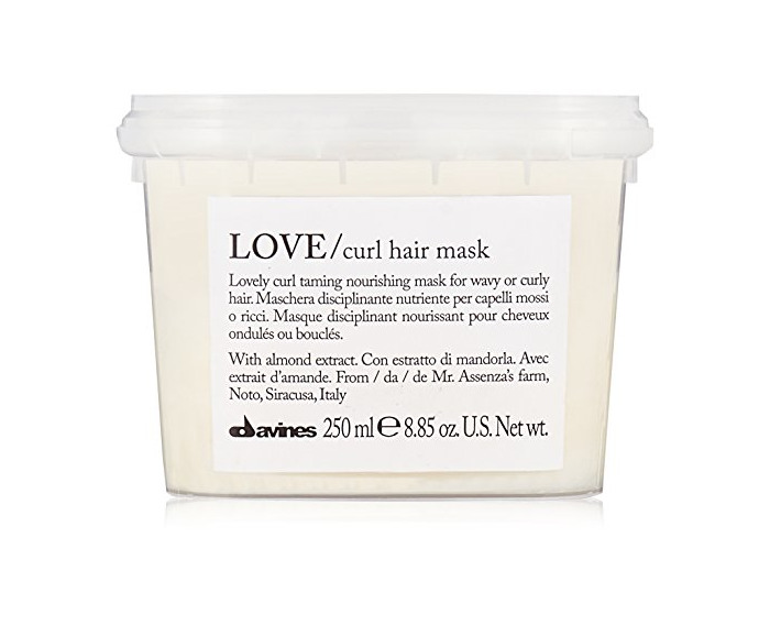 Producto Davines Essential haircare Love curl hair mask 250ml