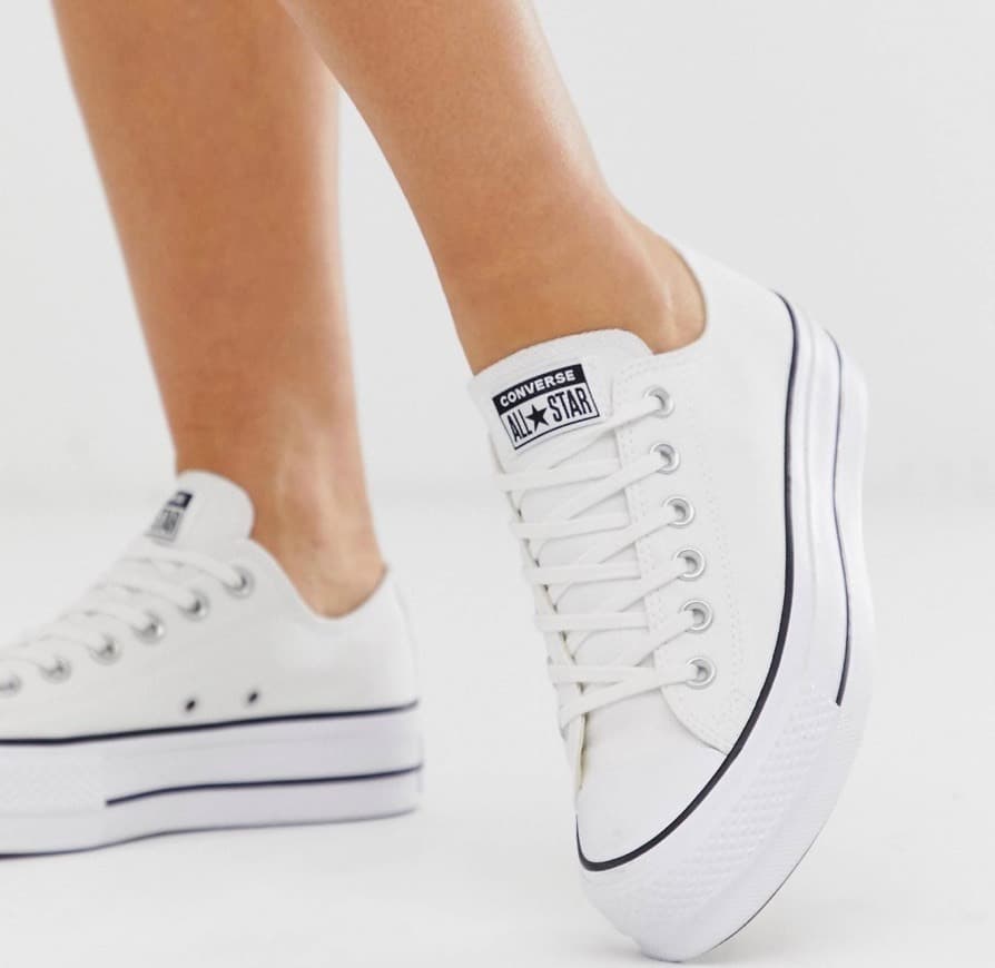 Product Converse Platform White Trainers