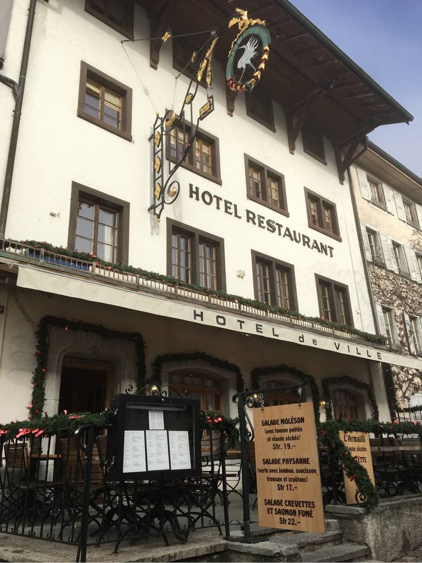 Restaurantes Hôtel de Ville Gruyères