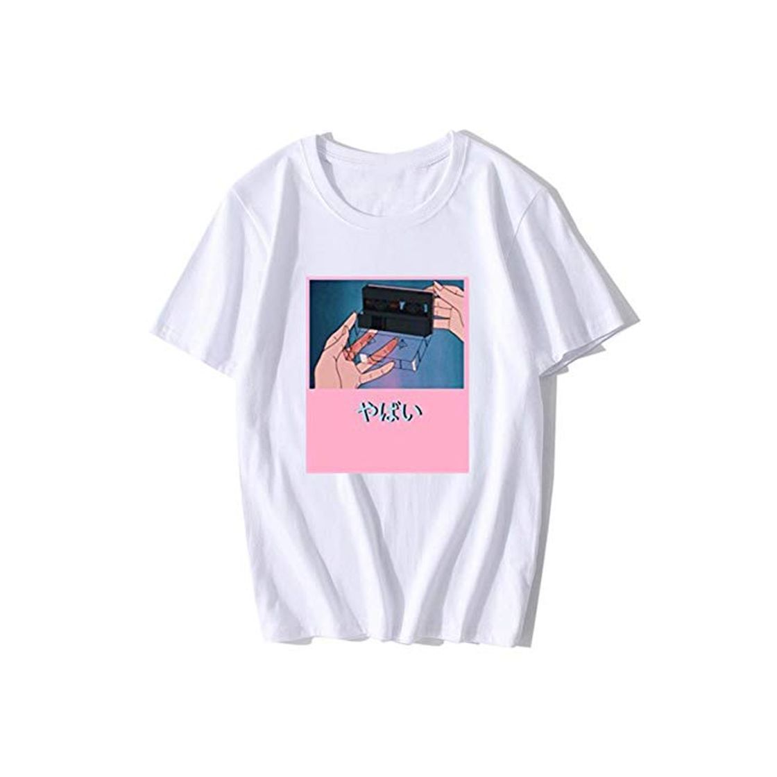 Producto Vaporwave Aesthetic Japan Otaku Skate   Summer New Brand Camiseta Hombre Hip Hop Hombres