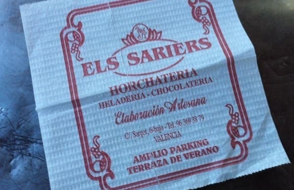 Restaurants Horchatería Els Sariers