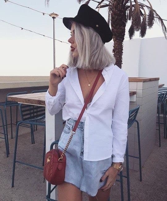 Fashion White shirt 