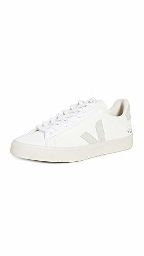 Fashion VEJA Campo Zapatillas Moda Hombres Blanco