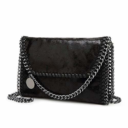 Producto Wewod Pequeño Bolso de Noche Elegante,Bolsos Messenger para Mujer,Damas PU Cuero Hombro