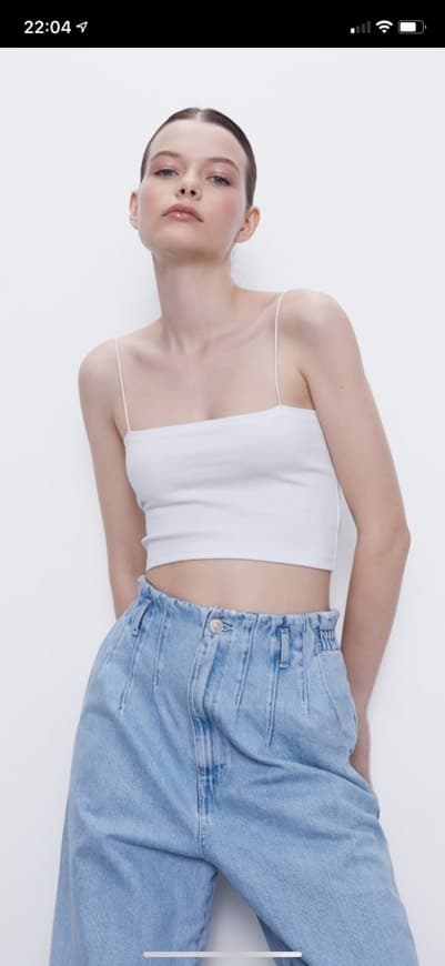 Producto Crop top de alças