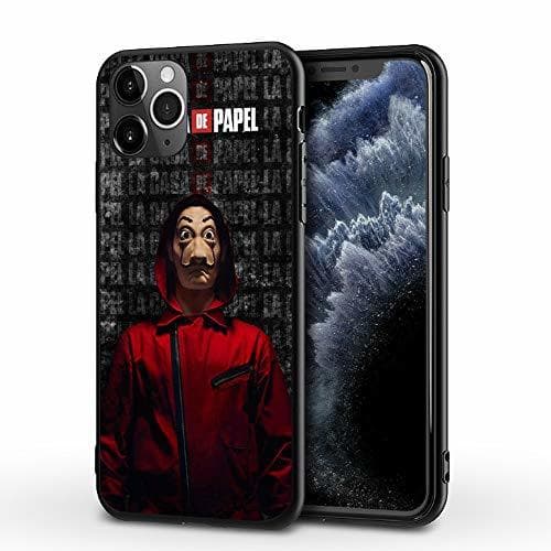 Producto JIJUEMIU iPhone XS MAX Funda Carcasa Suave La Casa de Papel Series