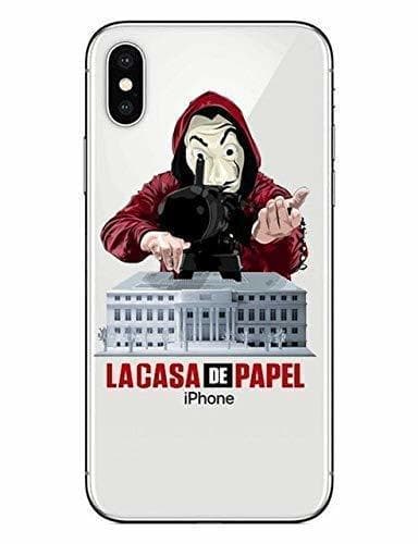 Electronic Todo Fundas Compatible con iPhone, Serie La Casa de Papel Rio Nairobi