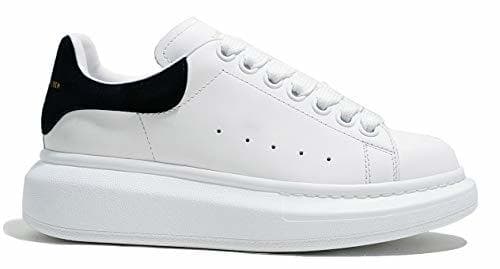 Moda Hombre Mujer Alexander Sneakers Zapatillas Deportivos Blanco Zapatos de Deporte