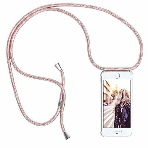 Electrónica YuhooTech Funda con Cuerda para iPhone 7