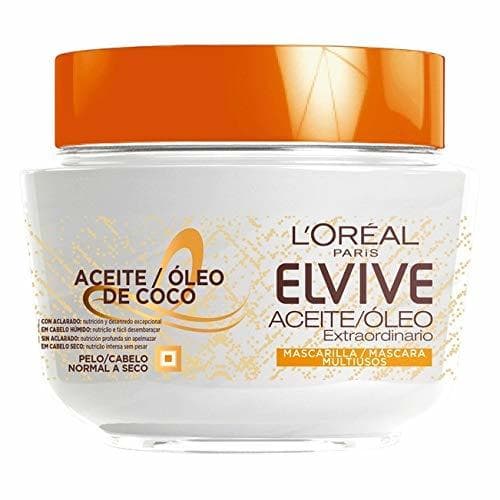 Belleza L'Oreal Paris Elvive Mascarilla Aceite de Coco Noche y Día