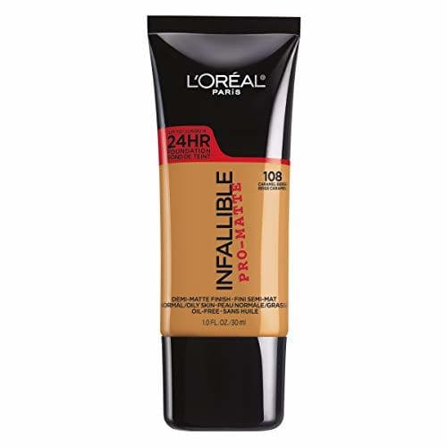 Belleza L'Oreal Paris Cosmetics Infallible Pro-Matte Foundation Makeup