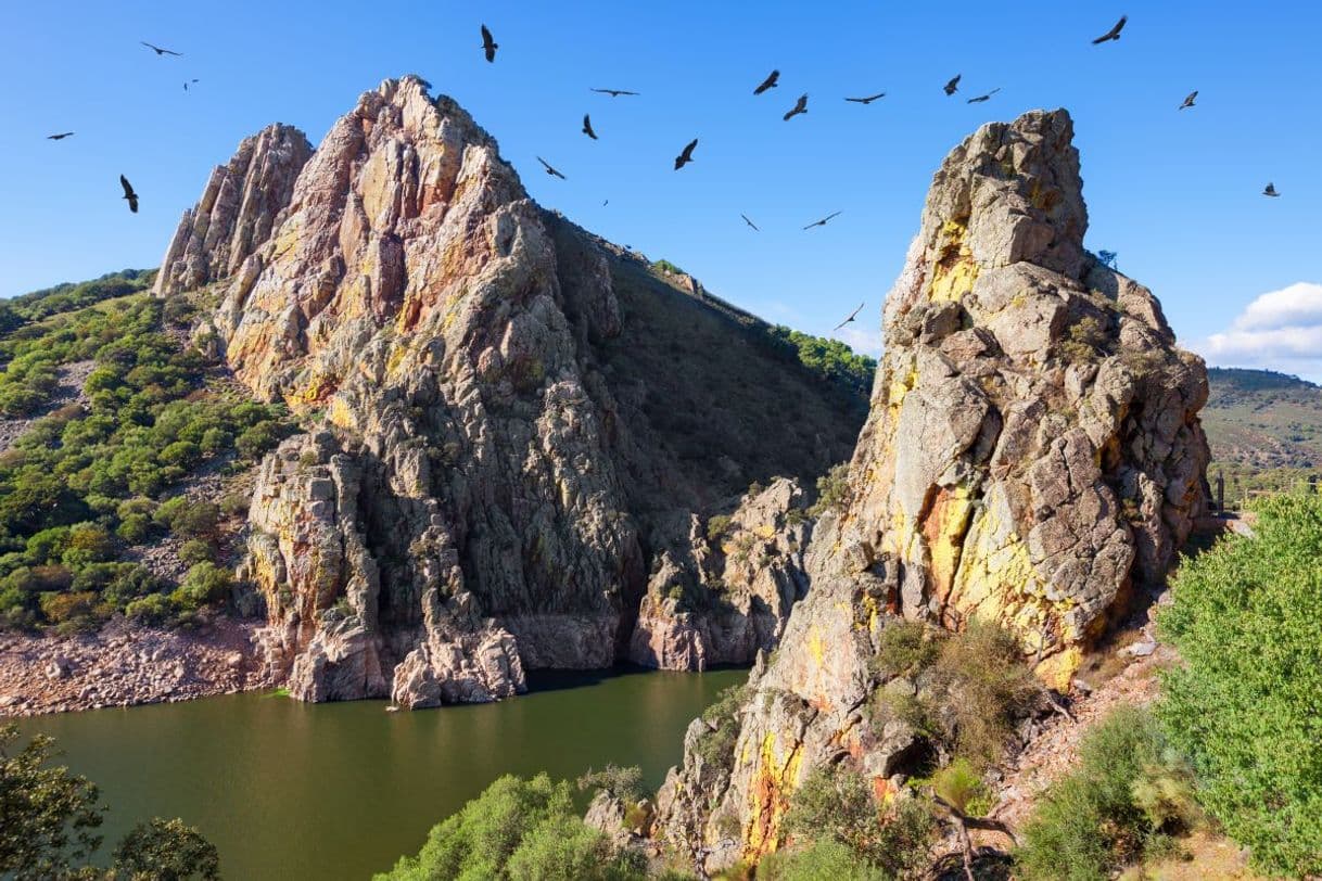 Place Salto Del Gitano. Parque Nacional De Monfragüe