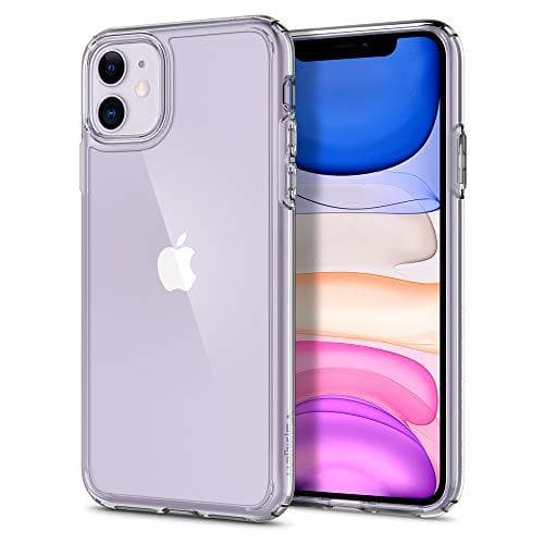 Electronic spigen Ultra Hybrid Funda iPhone 11, Compatible con Apple iPhone 11