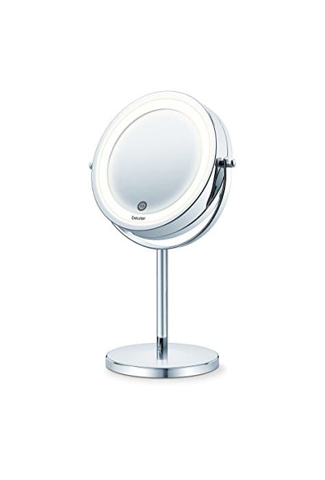 Belleza Beurer BS55 - Espejo maquillaje con luz, luz LED brillante