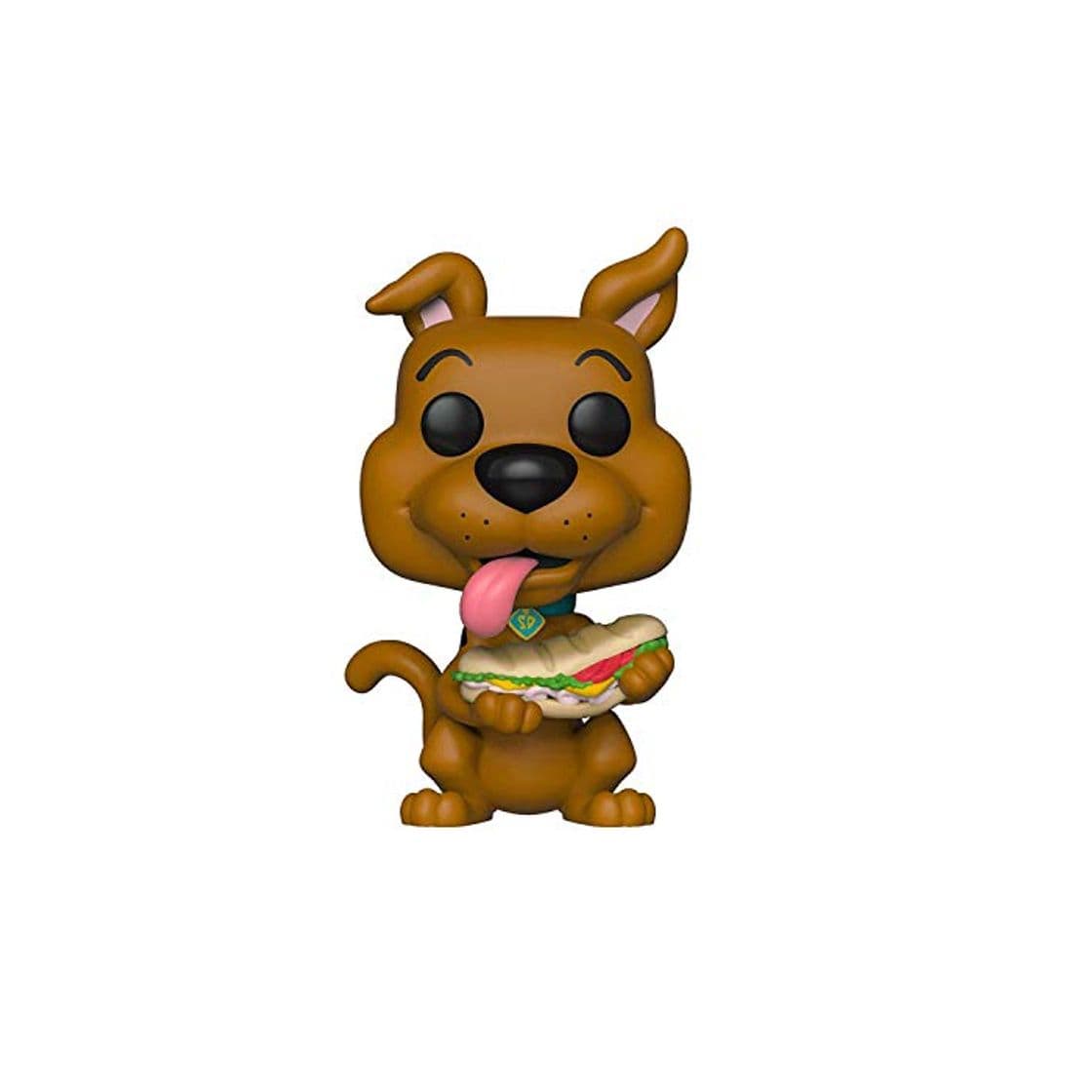 Game Funko- Pop Figura de Vinilo: Animación Scooby Doo w/Sandwich Coleccionable, Multicolor