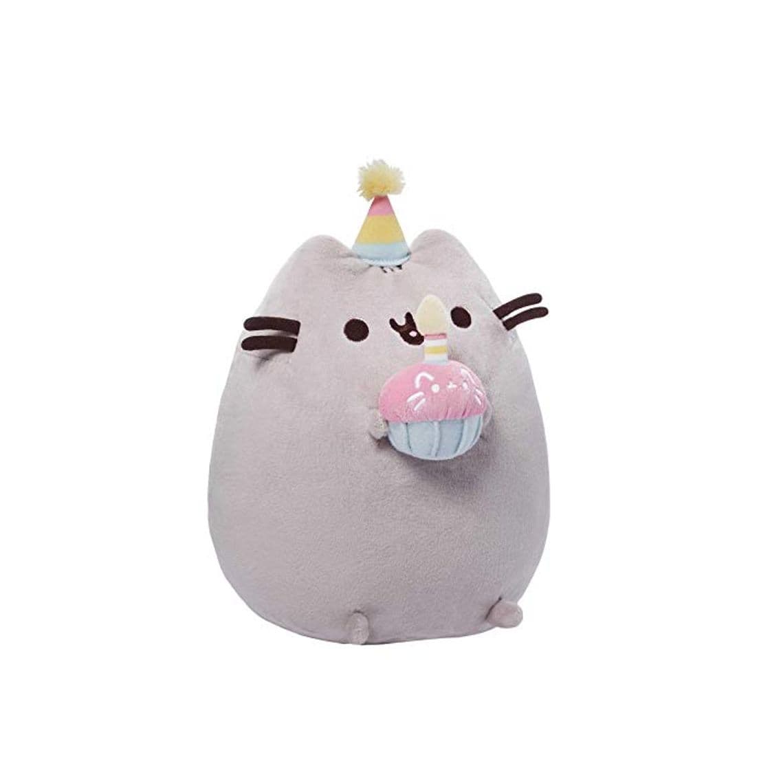 Producto GUND- Pusheen Birthday Cupcake Soft Toy cumpleaños, Multicolor