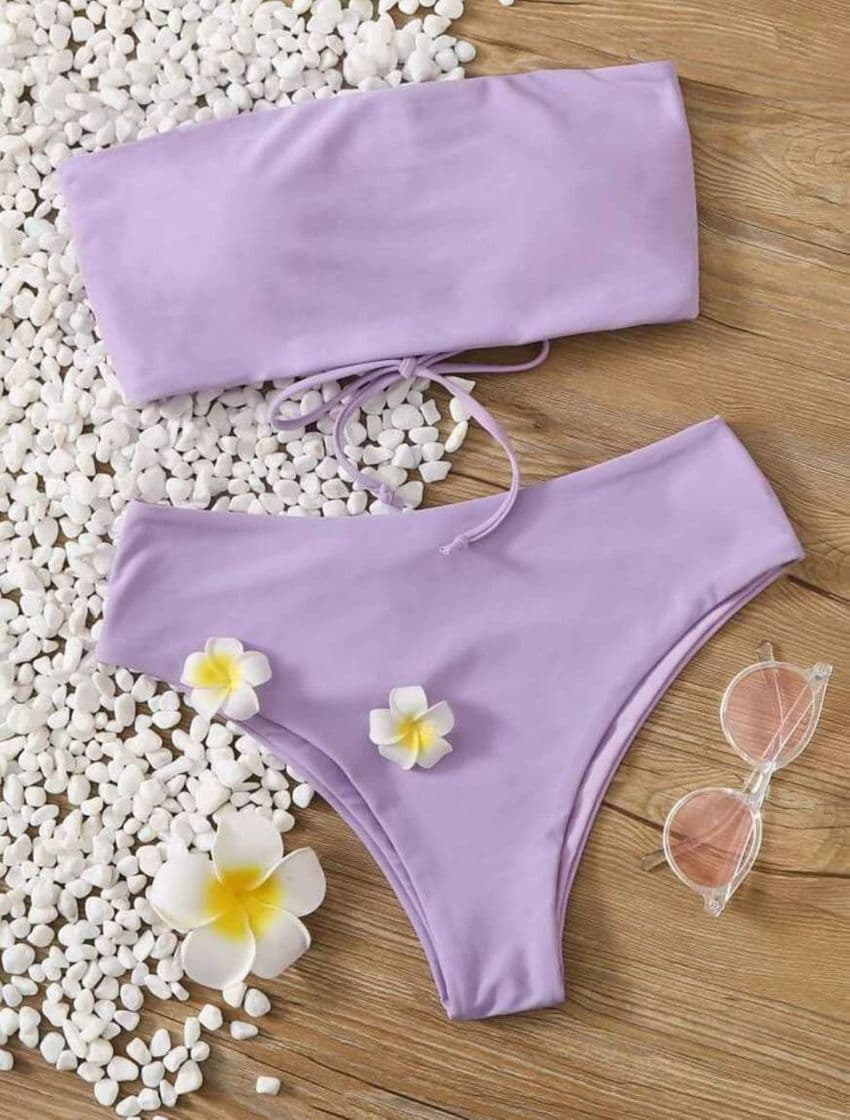 Moda Bikini morado 💜