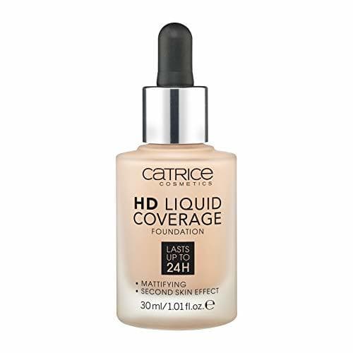 Beauty Catrice base de maquillaje hd liquid coverage 020 rose beige 30 ml.