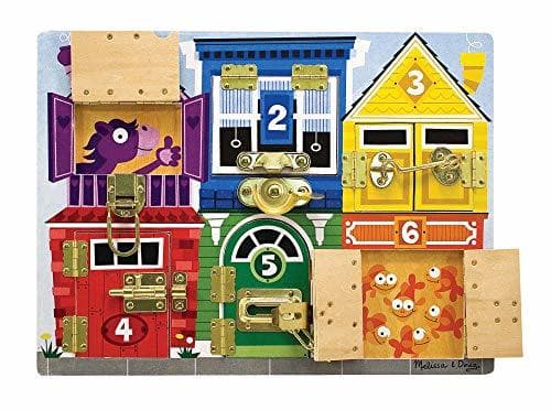 Product Melissa & Doug- Tablero de pestillos, Multicolor