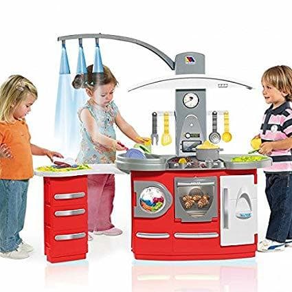 Moda Cocina Infantil Molto Kitchen Roja: Amazon.es: Juguetes y juegos