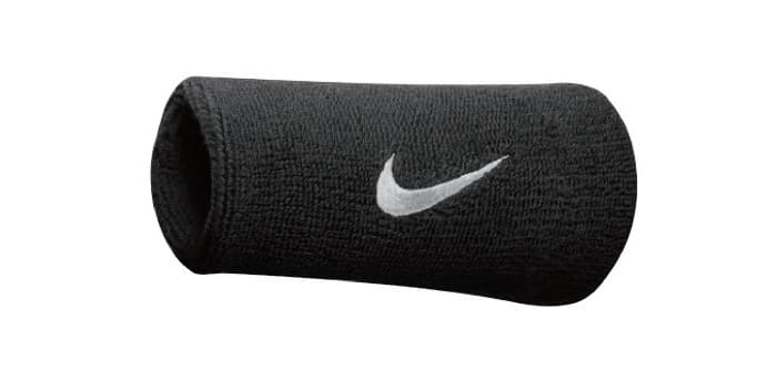 Fitness Nike Swoosh Doublewide Muñequera, Hombre, Multicolor