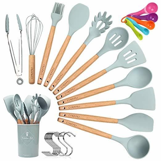 Producto Set de utensilios de cocina en silicona