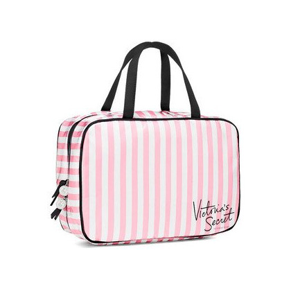 Electrónica Victoria Secret Limited Edition Huge Cosmetic Stripe Travel Case