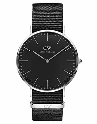 Place Daniel Wellington Reloj analogico para Unisex de Cuarzo con Correa en Nailon