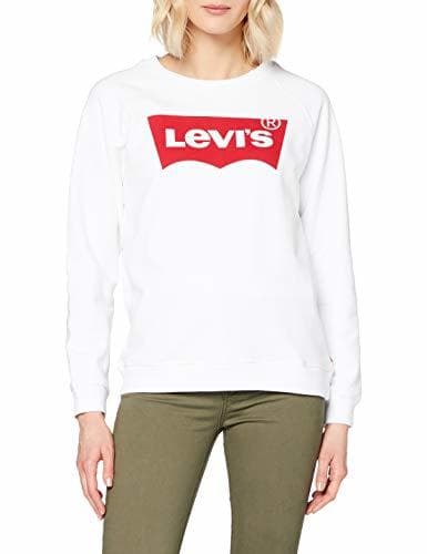 Producto Levi's Relaxed Graphic Crew Sudadera, Blanco