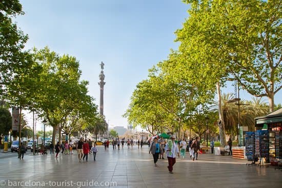 Restaurants Las Ramblas st