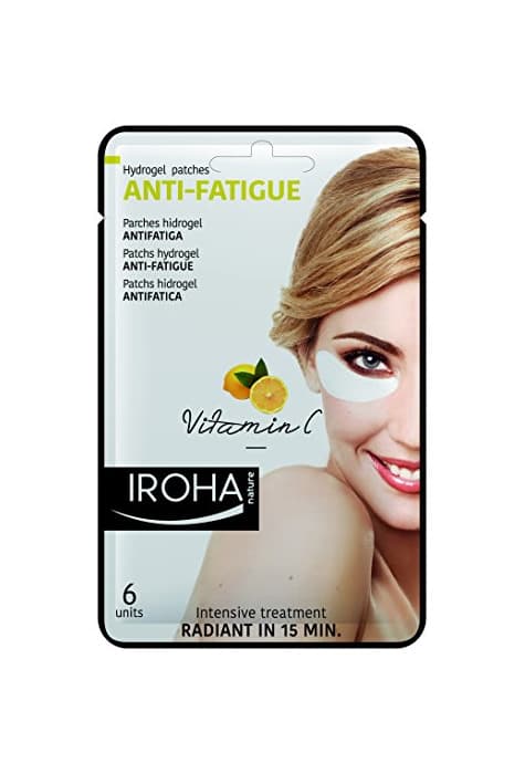 Belleza Iroha Nature - Parches Hidrogel para Ojos, Antifatiga con Vitamina C y