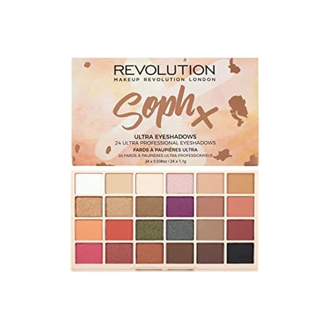 Producto Soph X Paleta de Sombras Makeup Revolution