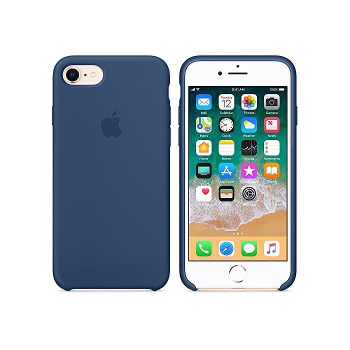 Electrónica Funda para iPhone 7/8 Carcasa Silicona Suave Colores del Caramelo con Superfino