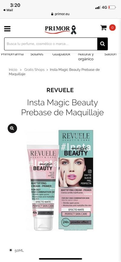 Product Insta Magic Beauty Base de Maquillaje Revuele 