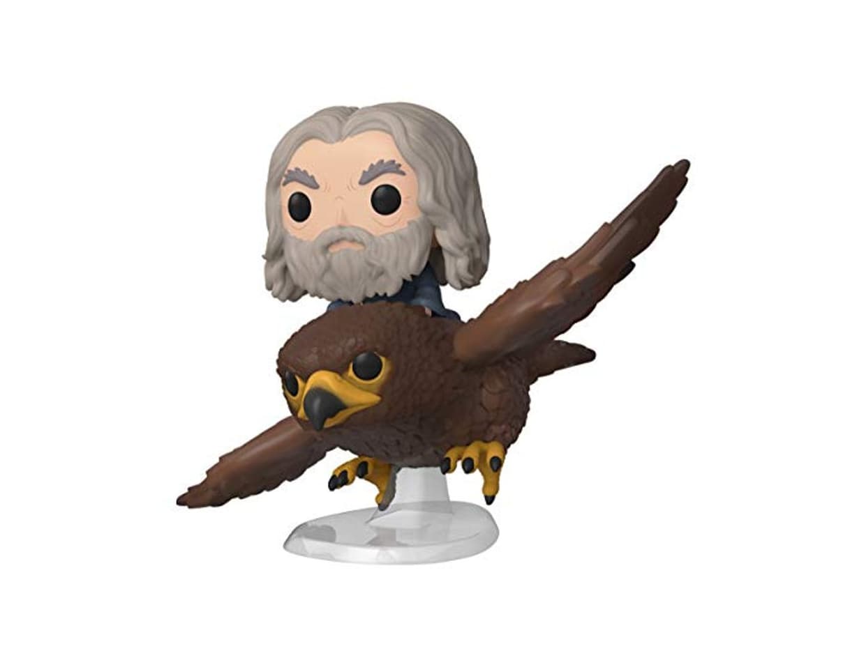 Game Funko Pop Rides: Lord of The Rings-Gwaihir w/Gandalf Hobbit Figura Coleccionable, Multicolor