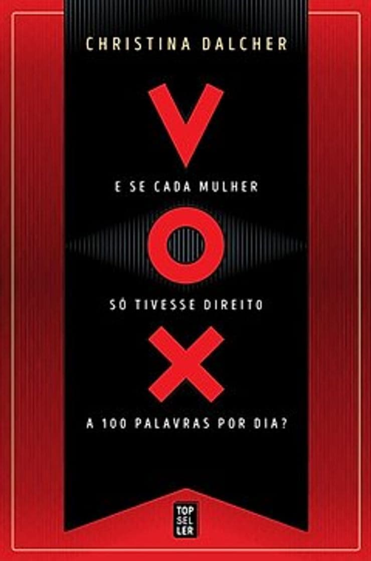 Libro Vox, de Christina Dalcher | Book Gang