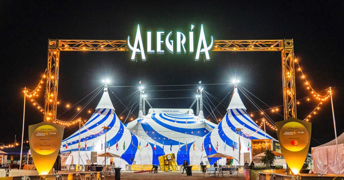 Place Cirque du Soleil Alegria - Vieux-Port de Montréal