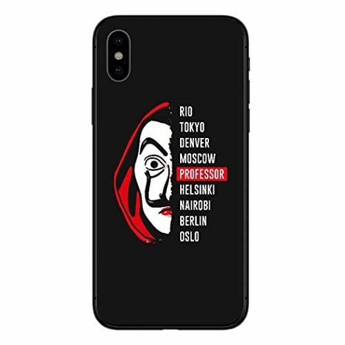 Producto JIJUEMIU La Casa de Papel iPhone 6 Plus/iPhone 6S Plus Funda Carcasa