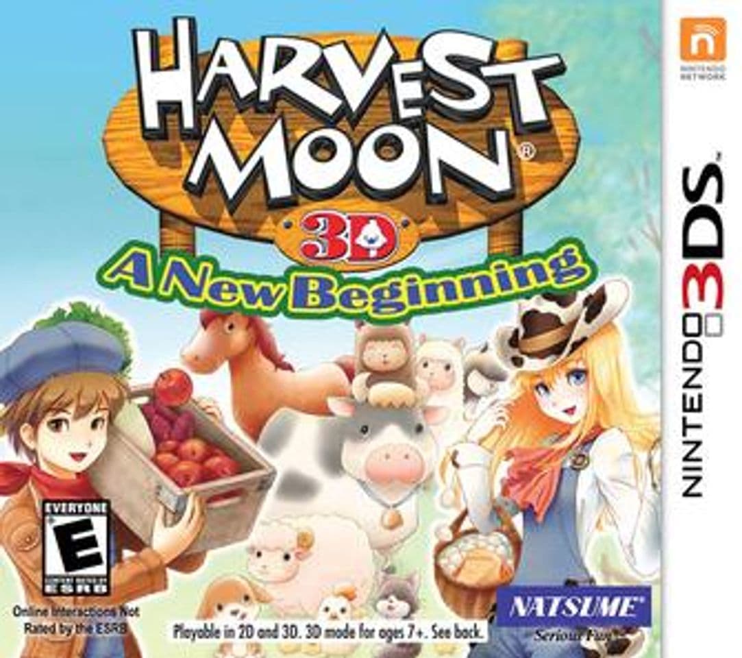 Videojuegos Harvest Moon 3D a New Beginning